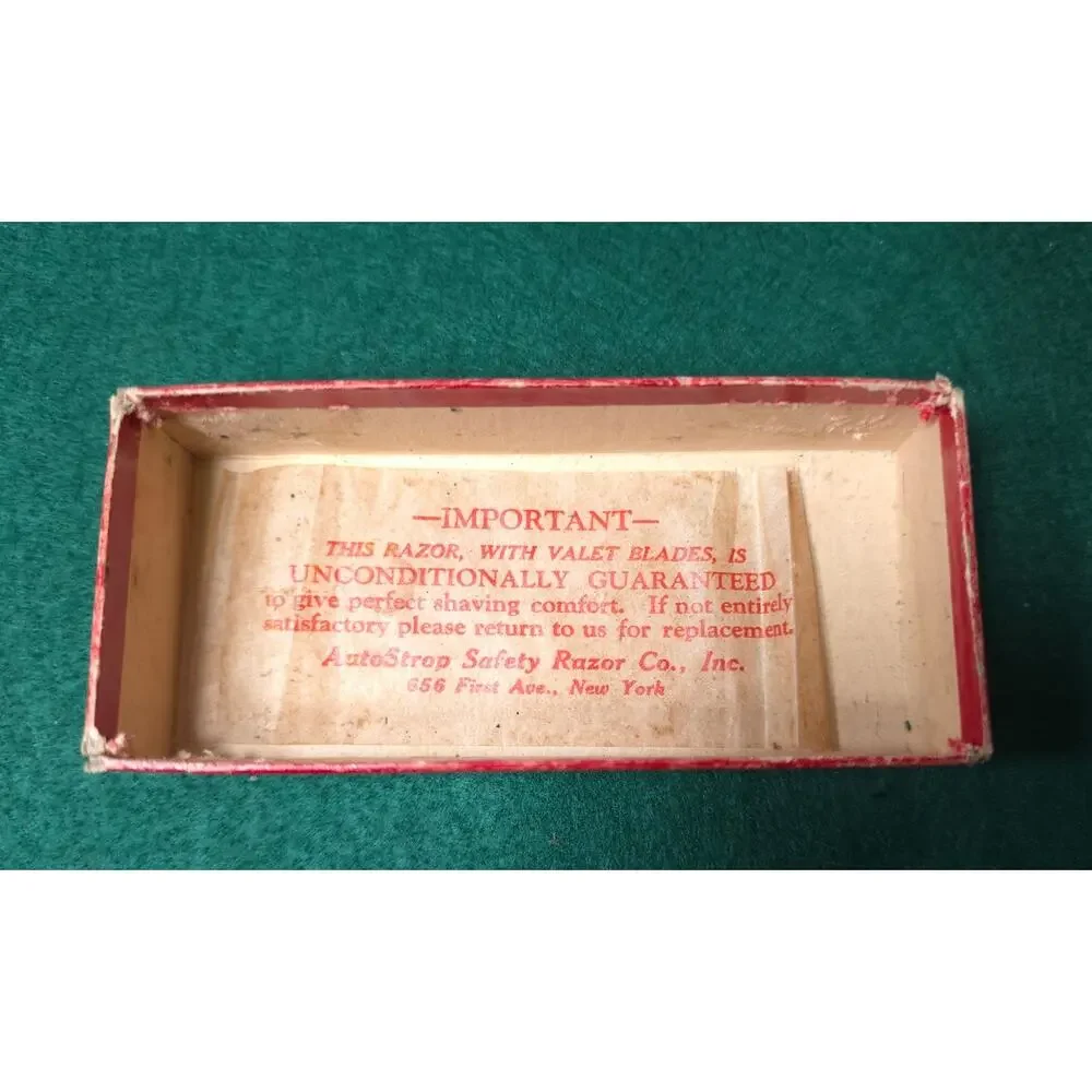 Vintage 1928-1935 GOLD VALET AUTOSTROP VC2 Single Edge Safety Razor